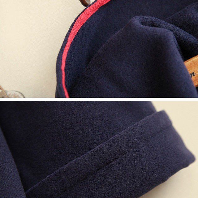 ドルマンスリーブ アウター ポンチョコート マントコート メルトン