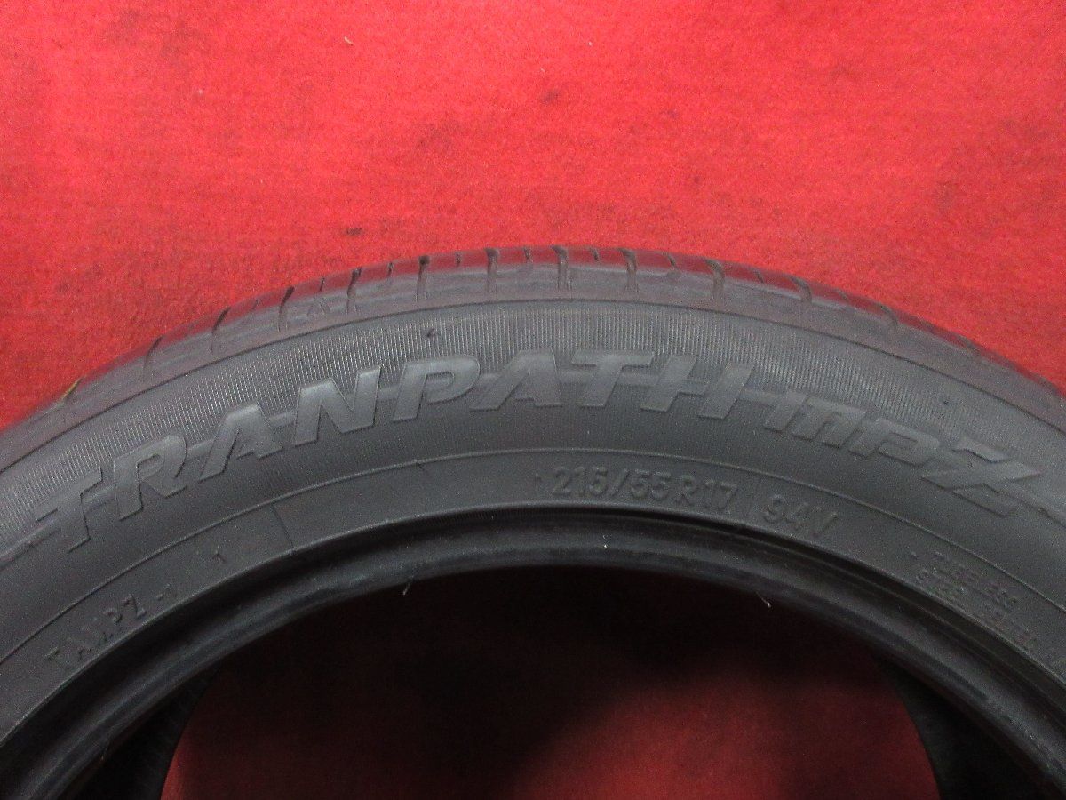 タイヤ 2本 215/55R17 トーヨー トランパス ☆14382T | www ...