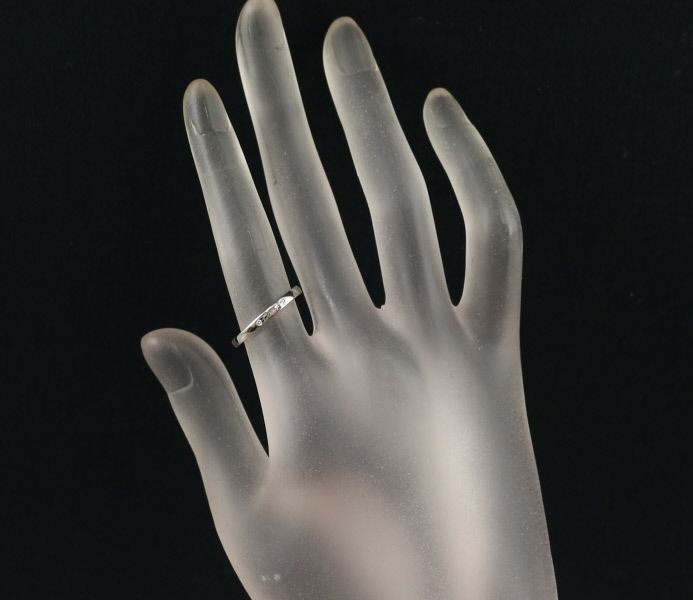 カルティエ リング ダイヤ ダイヤモンド バレリーナ 3P 46号