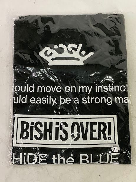 新品】BiSH lyric Tシャツ HiDE THE BLUE 2022/09/07高知限定 XLサイズ【送料無料】【未使用だから安心です】 -  メルカリ