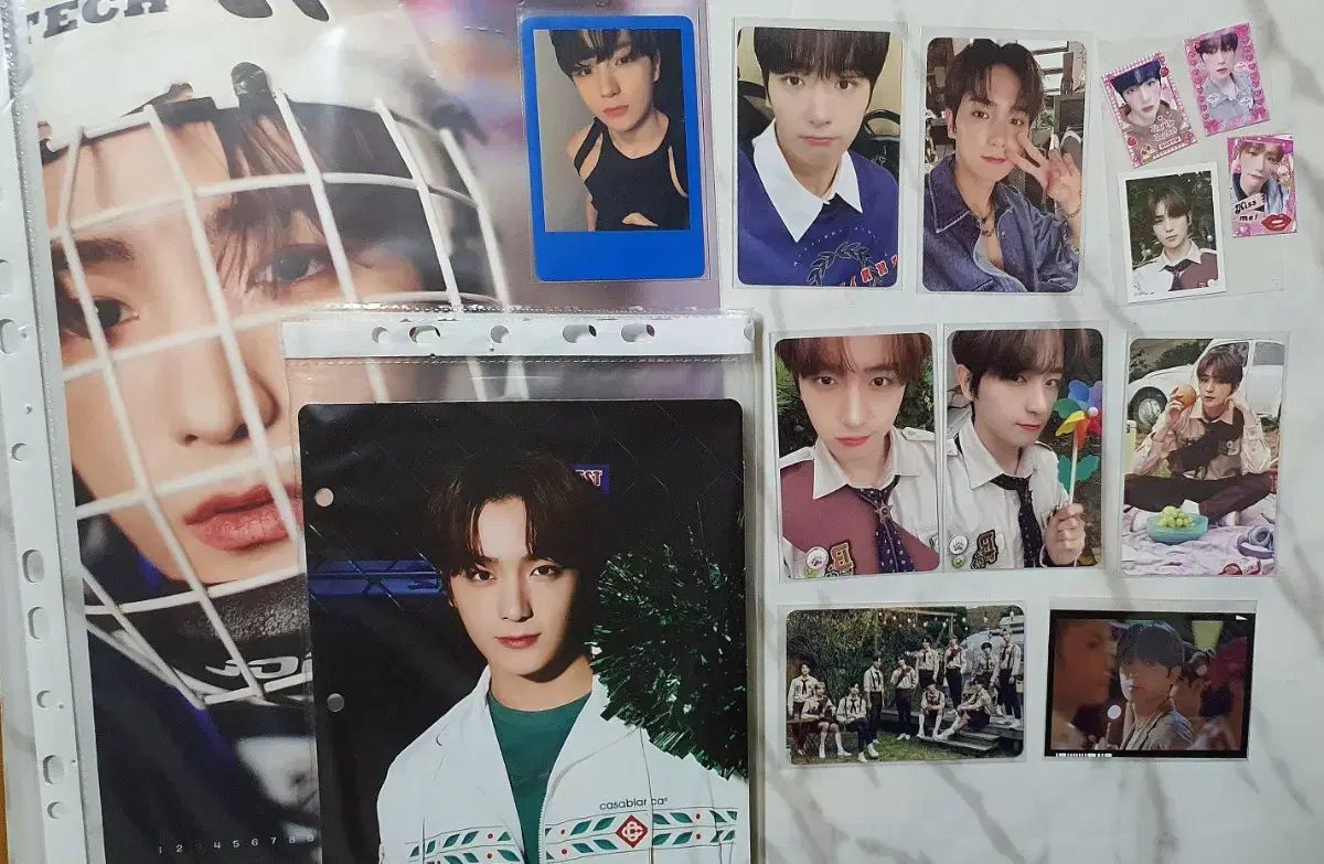 【雷市場（ポンジャン）商品韓国直送】 THE BOYZ(ザ・ボーイズ・ドボイズ) ヒョンジェ(HYUNJAE) トレカ ポスター プリクラ まとめ売り