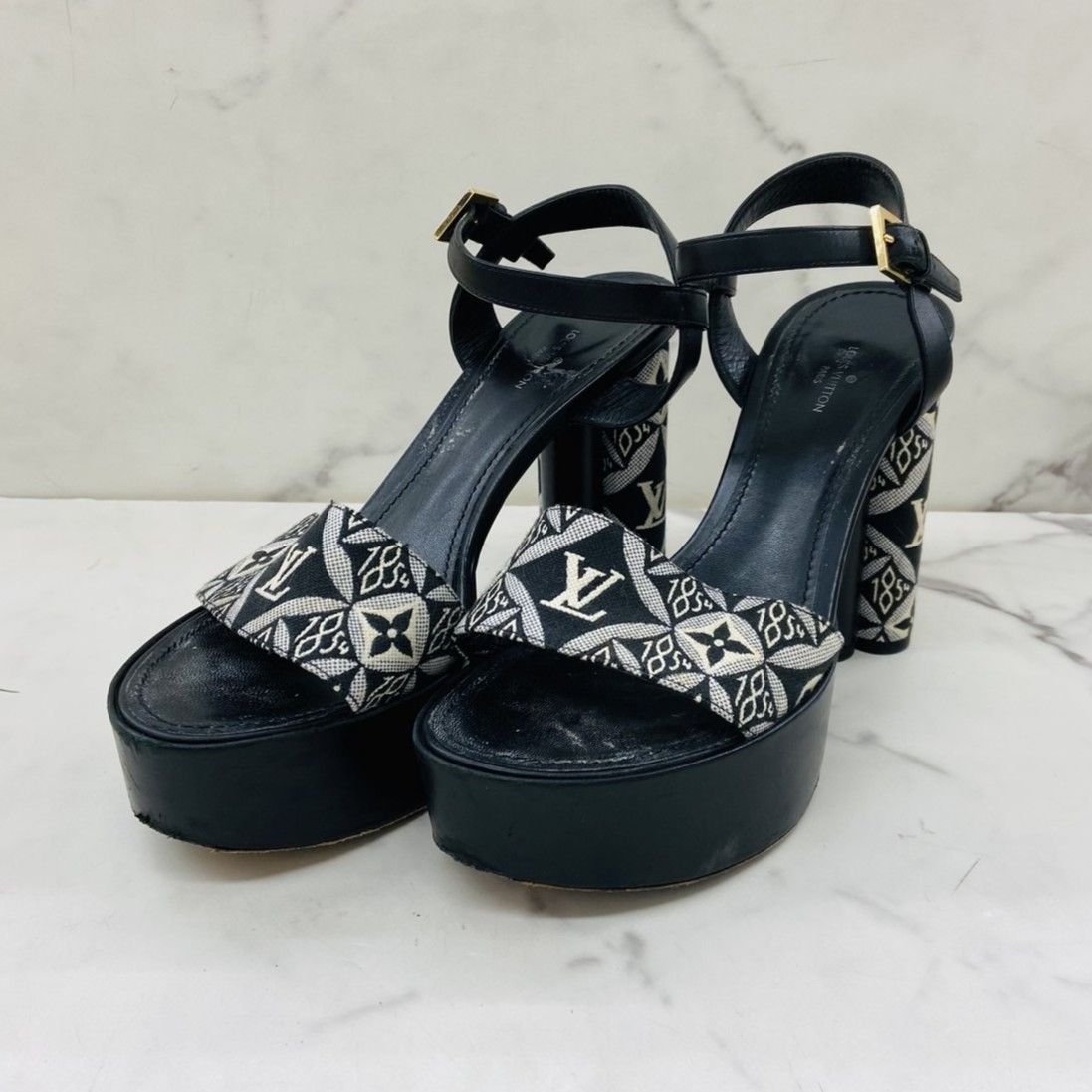 ルイヴィトン  プラットフォームサンダル LOUIS VUITTON - 未使用 ルイヴィトン LOUIS VUITTON サンダル