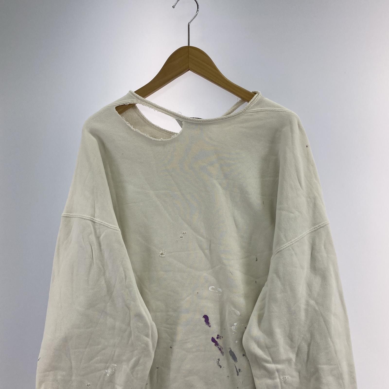 Ancellm HOODIE CUTOFF CRASH SWEAT SHIRTANCELLM - HOODIE CUTOFF 