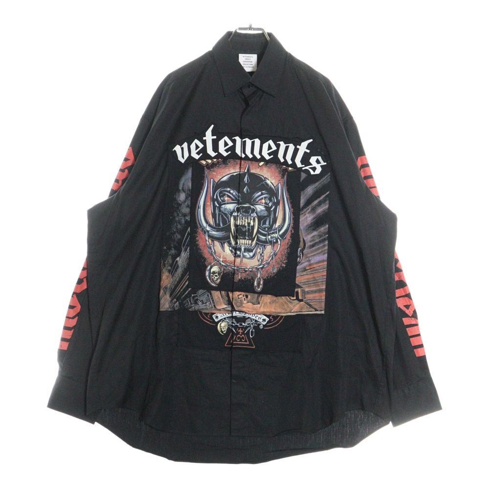 VETEMENTS (ヴェトモン) モーターヘッドプリント オーバーサイズ