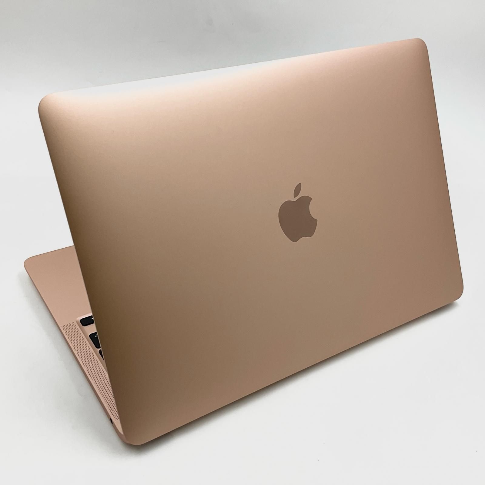 【全額返金保証】【最速発送】Apple MacBook Air 13インチ 2020 M1 8GB 256GB ゴールド 99% 美品 動作確認済 充放電30回