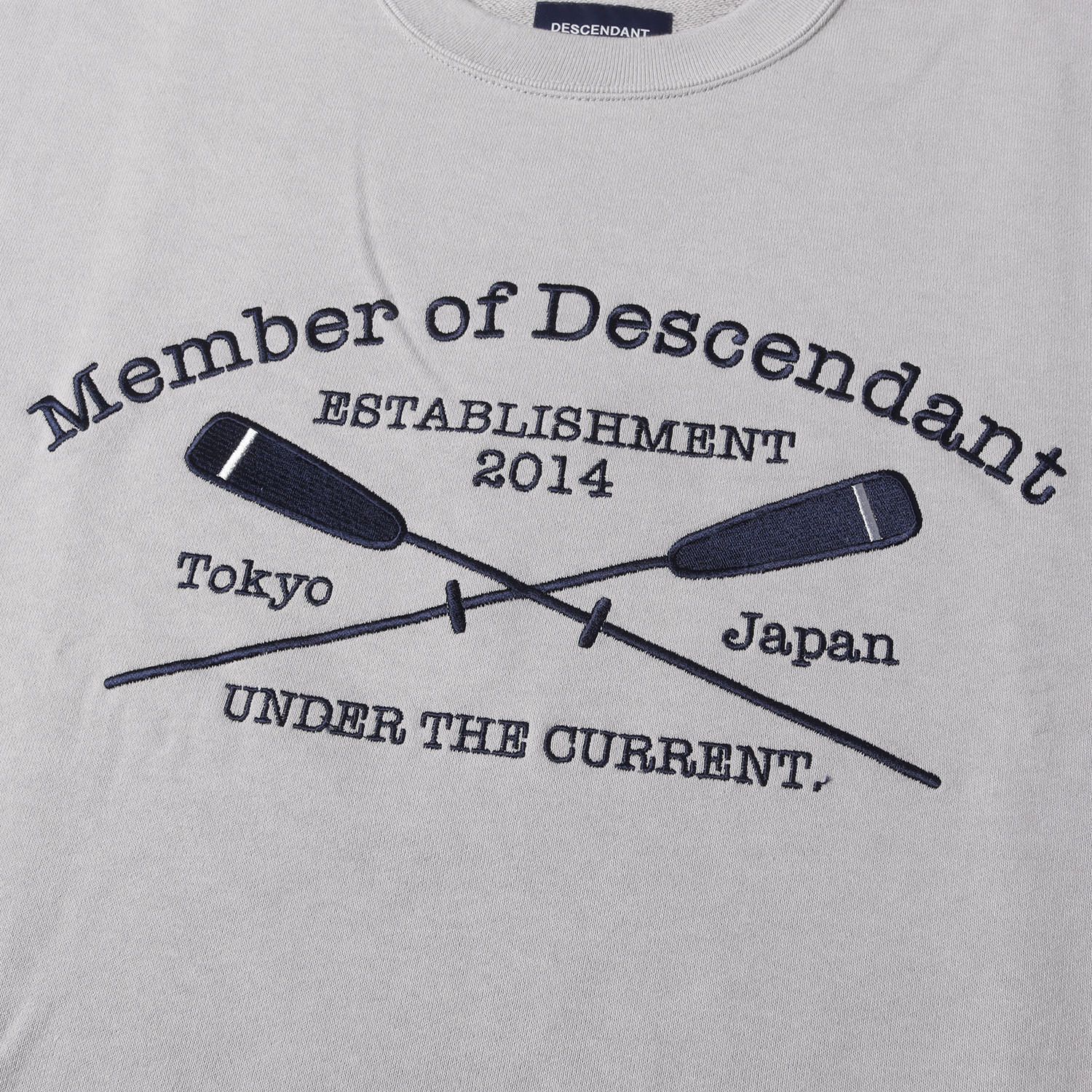 美品】DESCENDANT ディセンダント スウェット サイズ:2 / 23SS クロス 