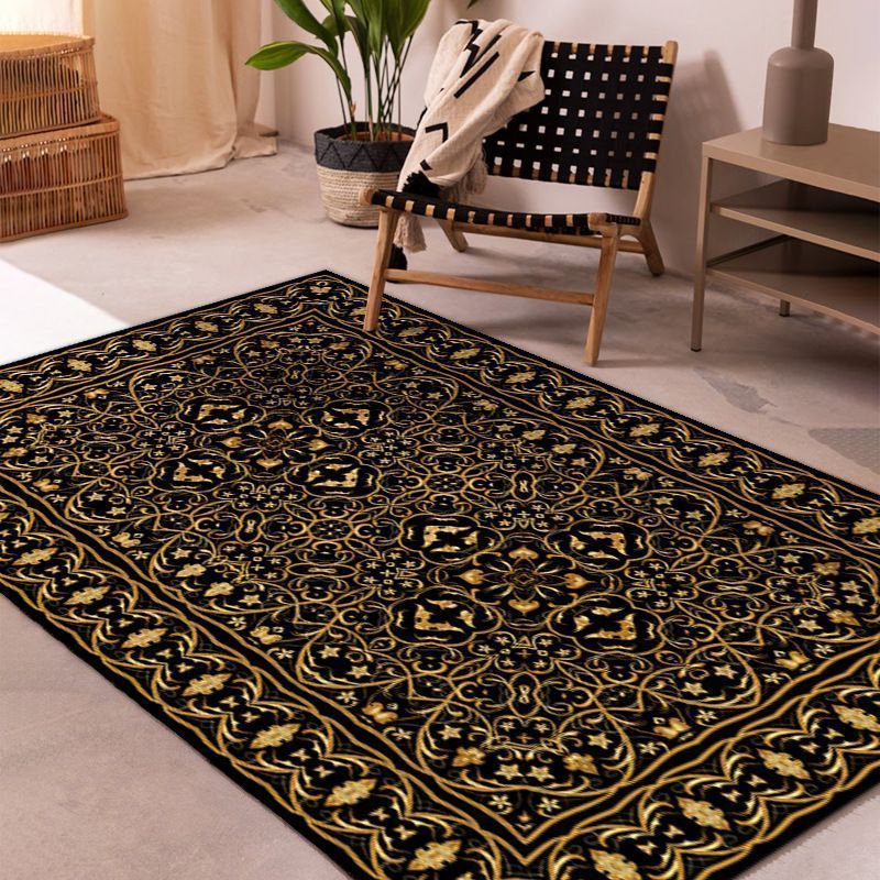 カーペット 宮廷風 デザイン 中東風 200cm × 100cm 160cm × 120cm おしゃれ インテリア 絨毯 じゅうたん ペルシャ絨毯風 マット ラグ