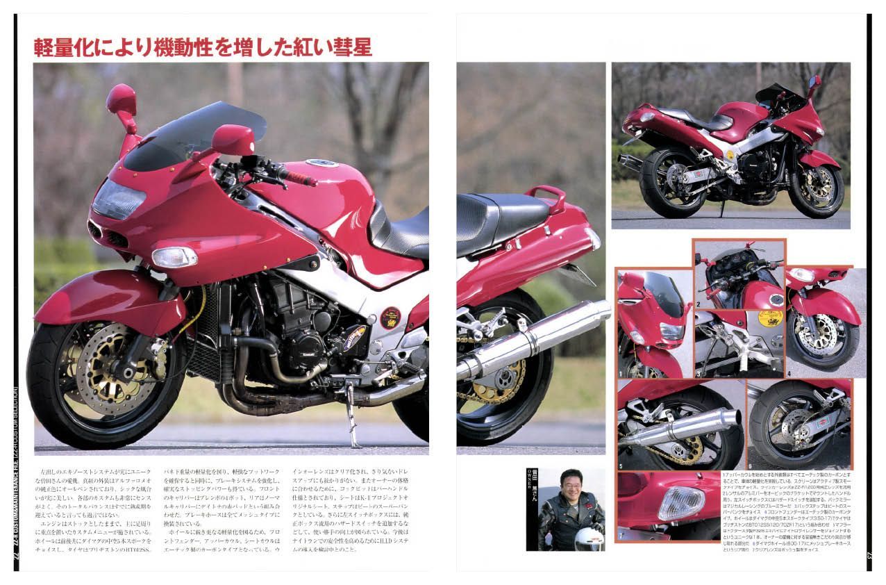 KAWASAKI ZZ-R1100 エンジンマウントステー ZZR-D