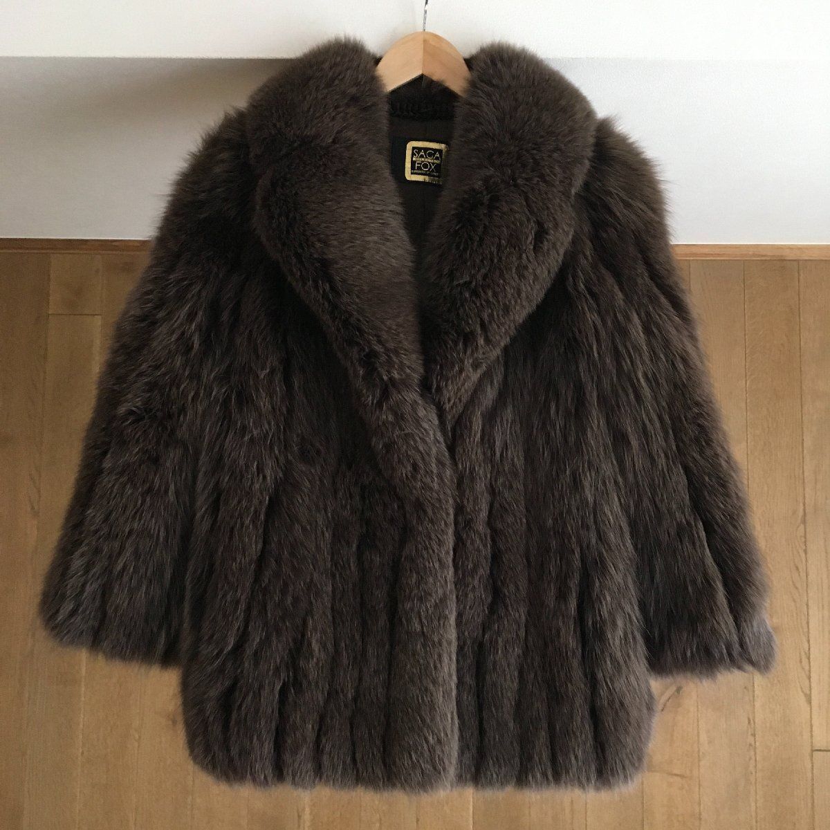 SAGA FOX サガフォックス 毛皮 ファー コート 13号