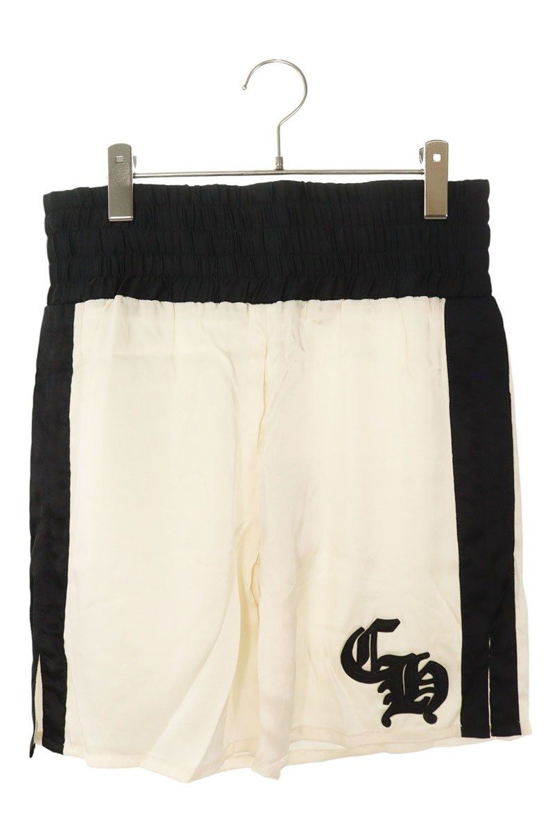 クロムハーツ CHパッチ付きシルクハーフパンツ メンズ S - メルカリ