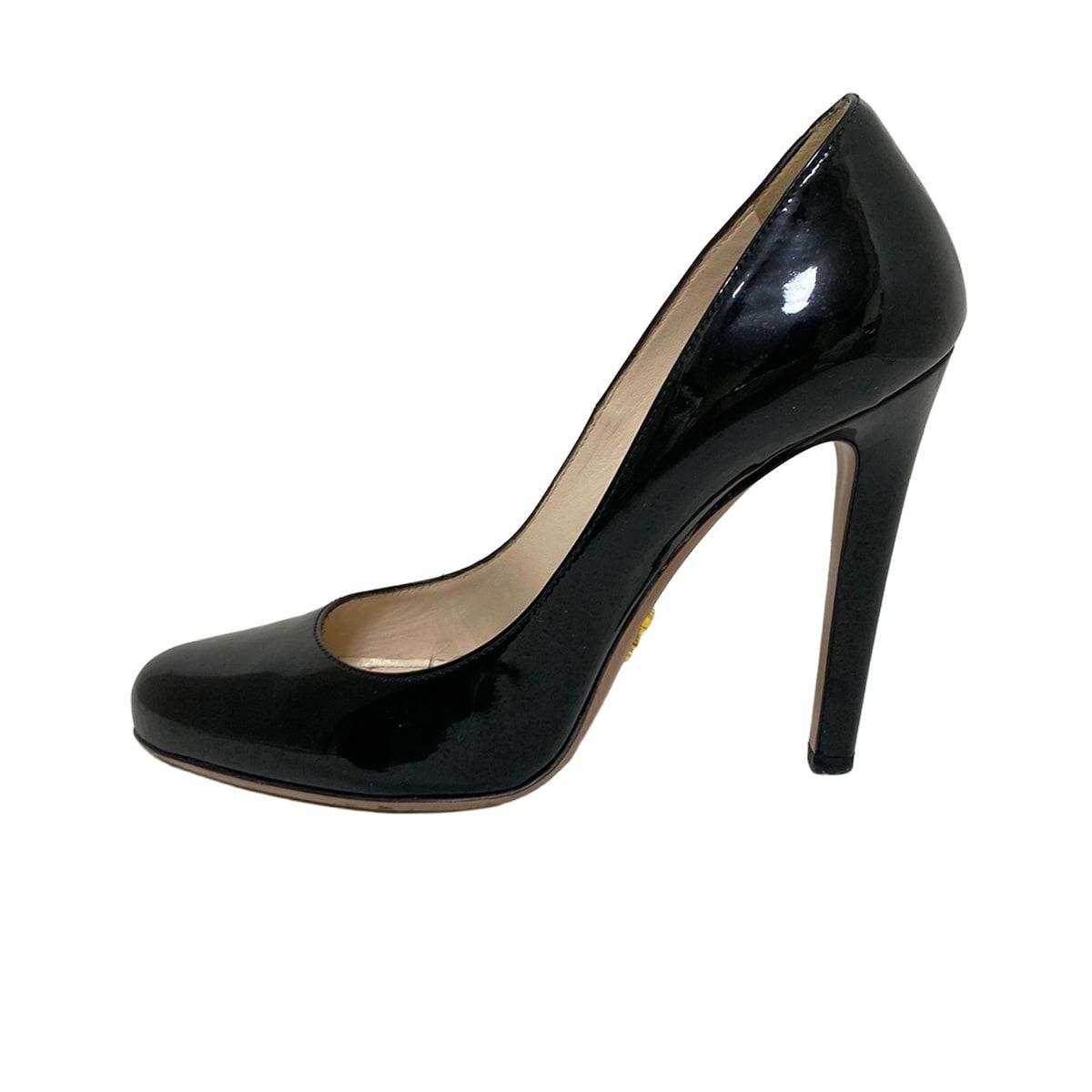PRADA プラダ パンプス 37 1|2 レディース - 黒 レザー