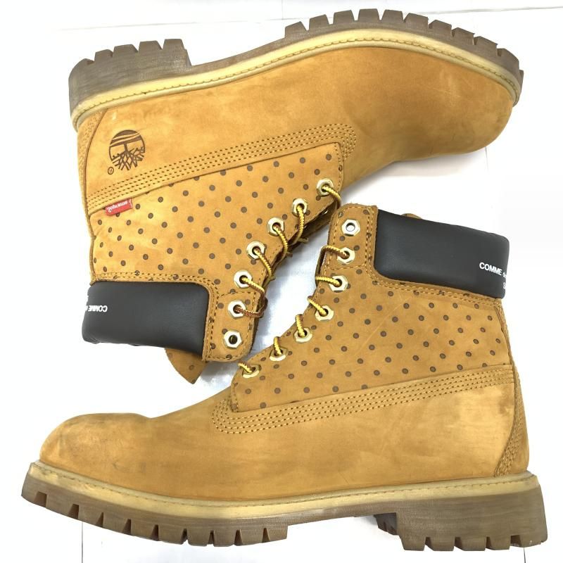 中古】Timberland×Supreme×COMME des GARCONS 15AW 6inch Boots