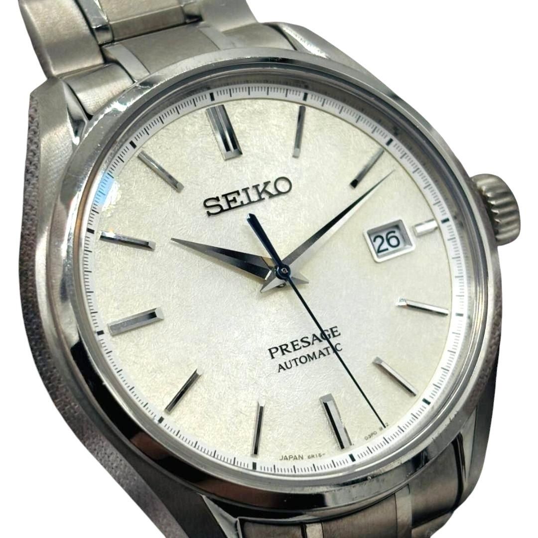 n*）様 セイコー SEIKO SARX055 プレザージュ チタン　和紙　雪白 n*）様 セイコー SEIKO SARX055 プレザージュ チタン 和紙 雪白