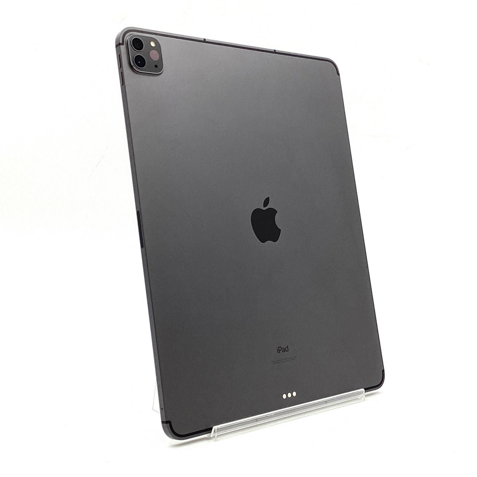 全額返金保証 最速発送 Apple iPad Pro 12.9インチ 第5世代 128GB スペースグレイ Cellular Softbank SIMフリー 動作 済