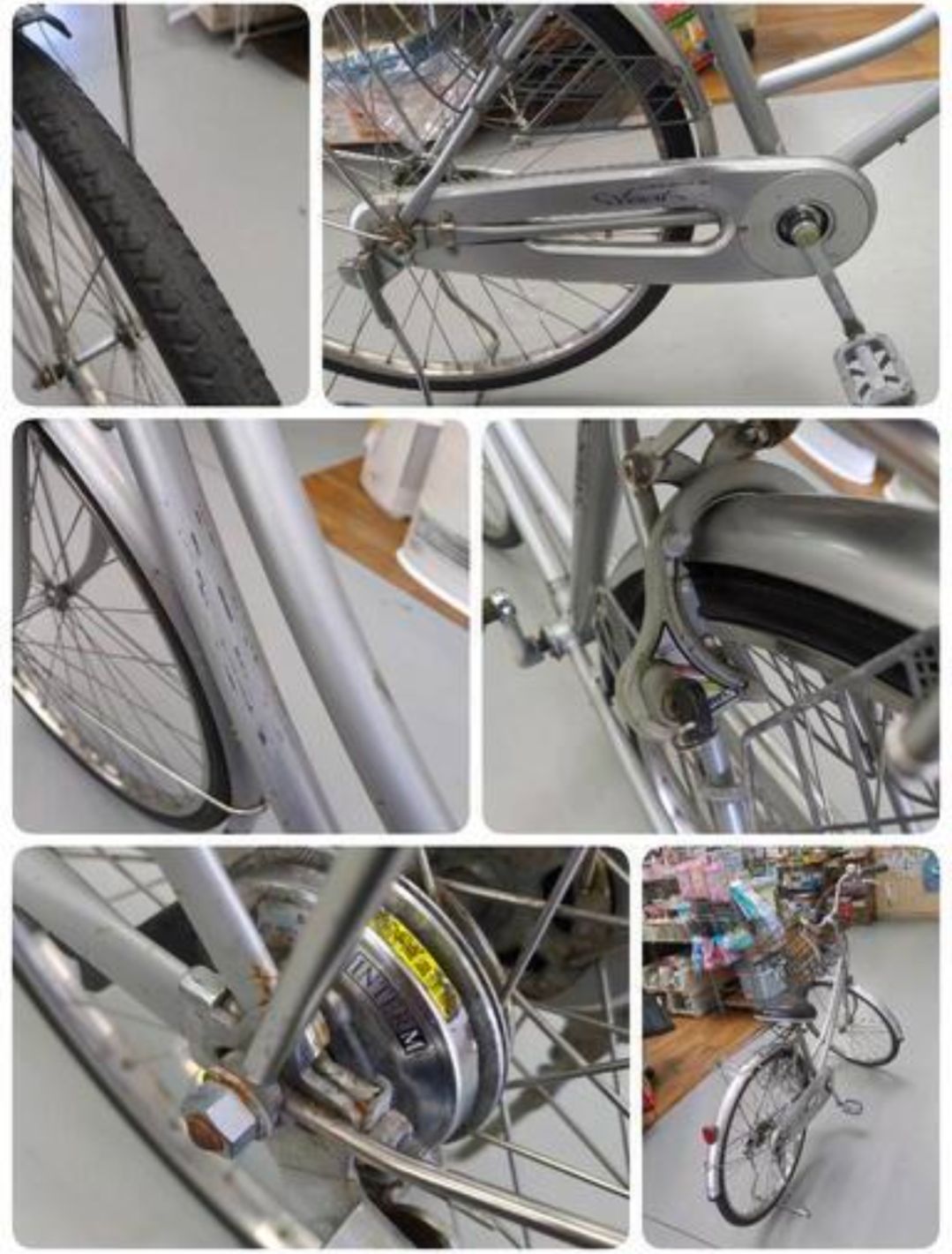 J541 ☆サビキズ使用感☆普通自転車☆Harmony☆ダイナモ☆26インチ 