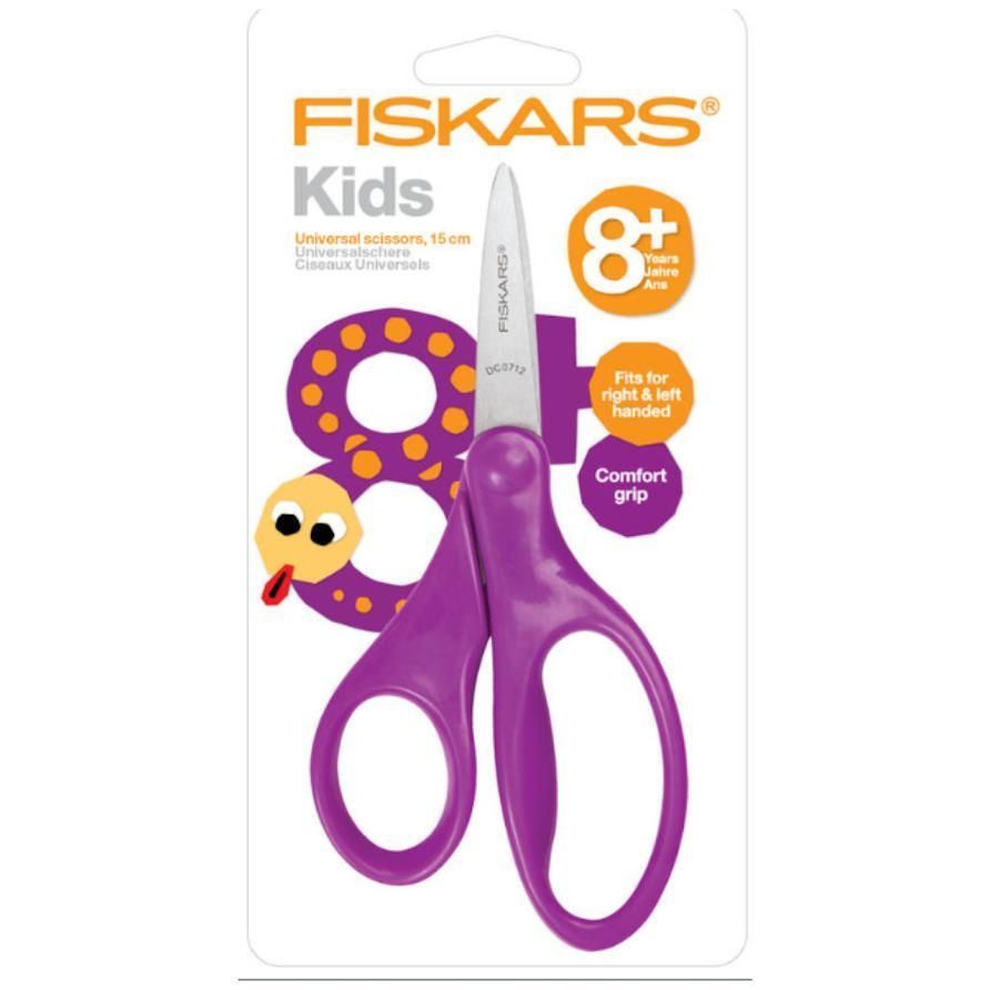 Fiskars キッズ用はさみ 紫 8＋17cm - メルカリ