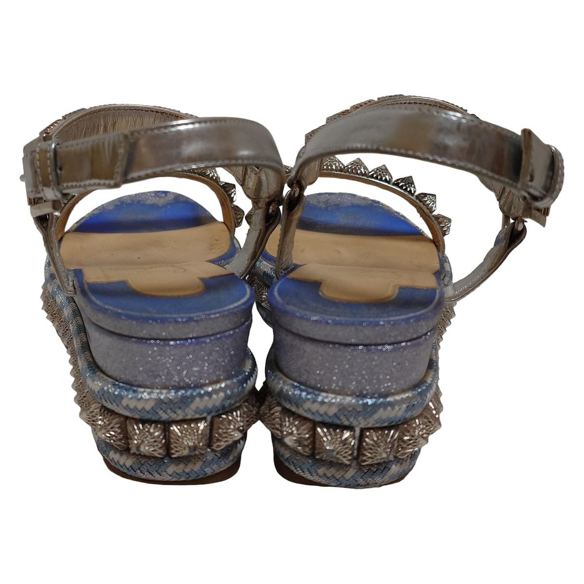 Christian Louboutin マルチカラースタッズサンダル スタッズ