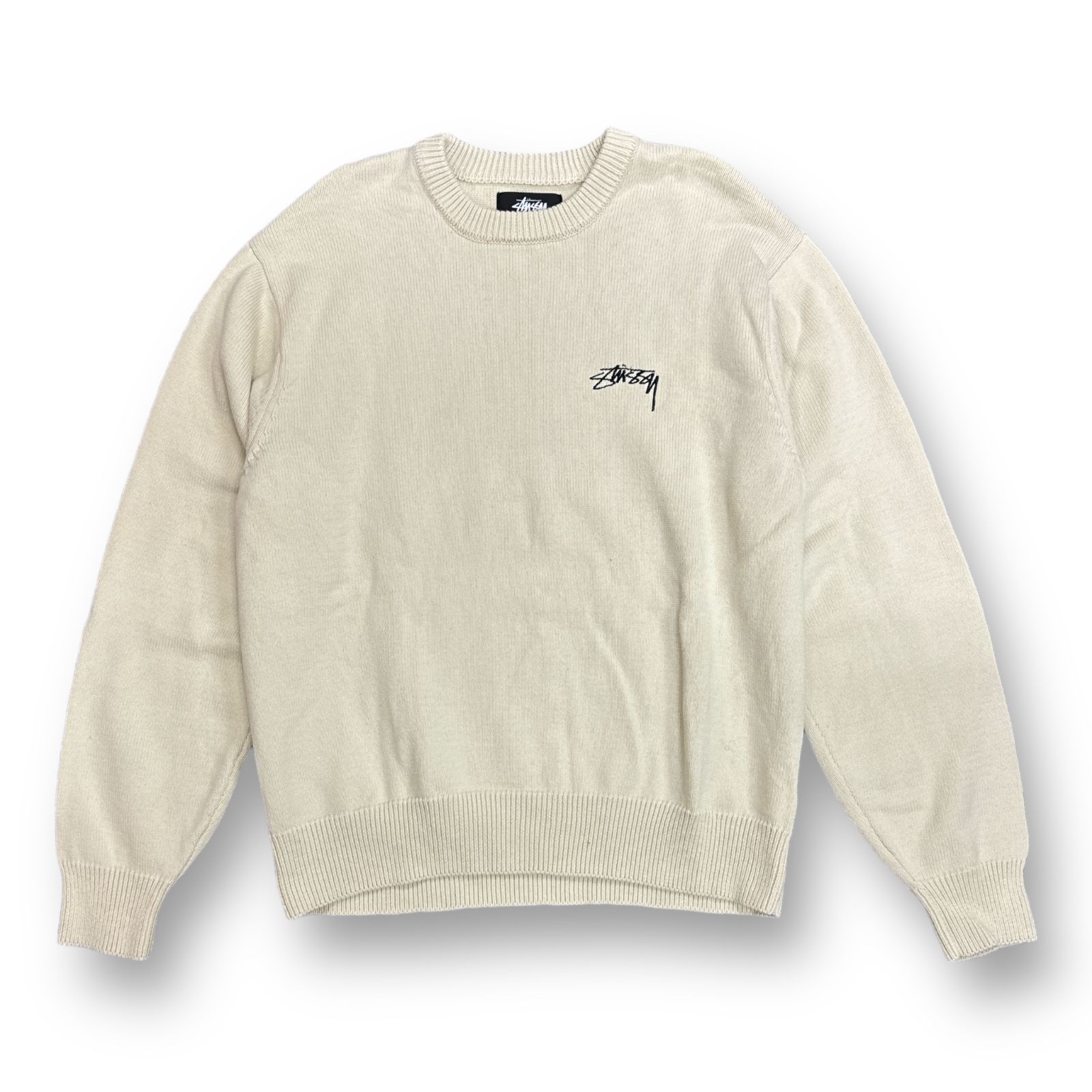 STUSSY 23SS Care Label Sweater ケアラベルセーター ニット