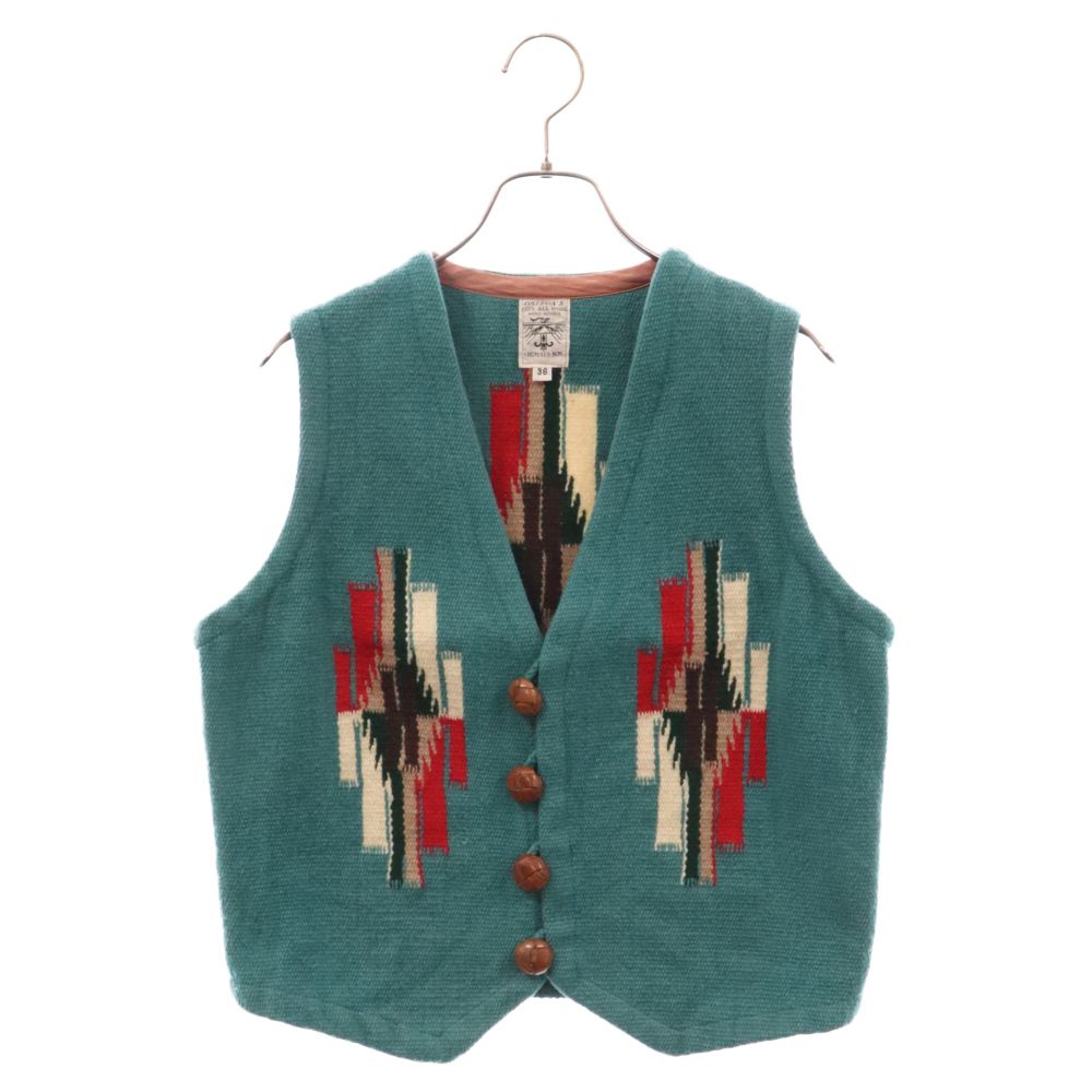 ORTEGA'S (オルテガ) CHIMAYO VEST チマヨ ボタン ラグベスト グリーン