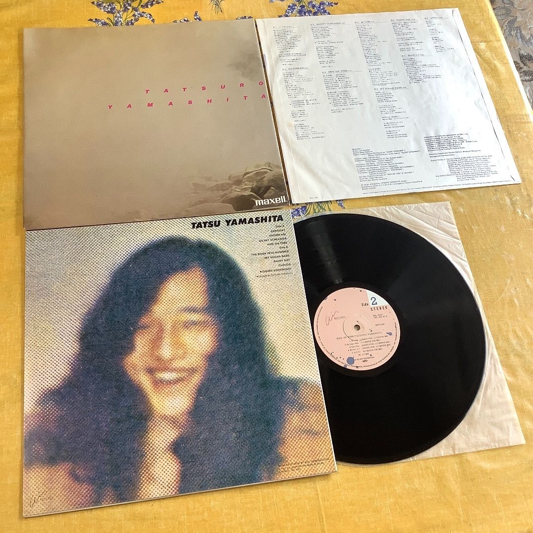 レア全面帯 レコード極美!1980年発売 初版盤 山下達郎 ライド
