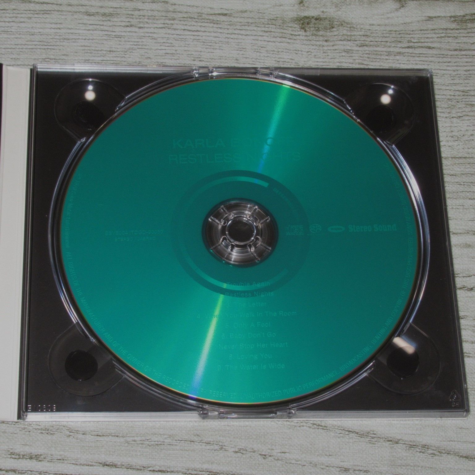 CD カーラ・ボノフ ささやく夜 帯付 ハイブリッド SACD (HYBRID