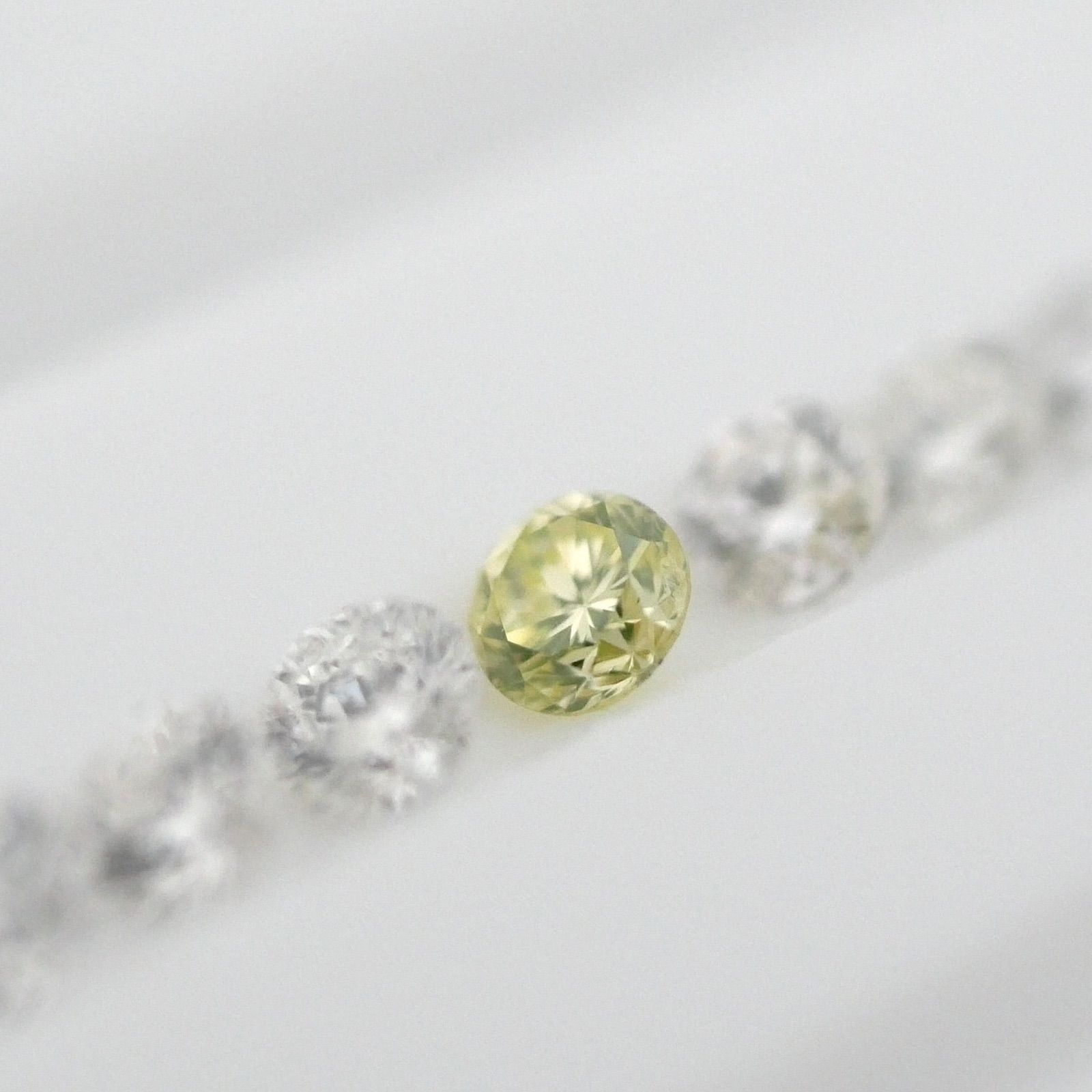 希少カラー】0.060ct 天然イエローダイヤモンドルース FLGY I-1 CGLソ  