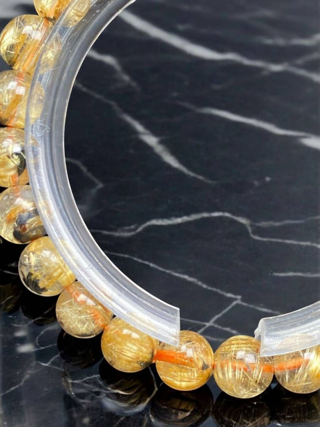 gio7j5]太陽放射タイチンルチル 超品位 8mm 式神封入 - メルカリ 