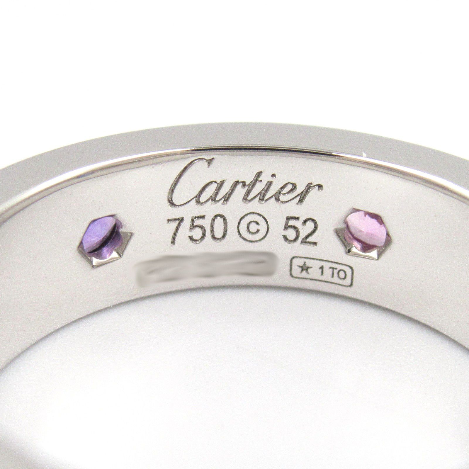 カルティエ LOVEリング ラブリング サファイア アメジスト ガーネット 指輪 Cartier カルティエ ラブリング マルチストーン サファイア