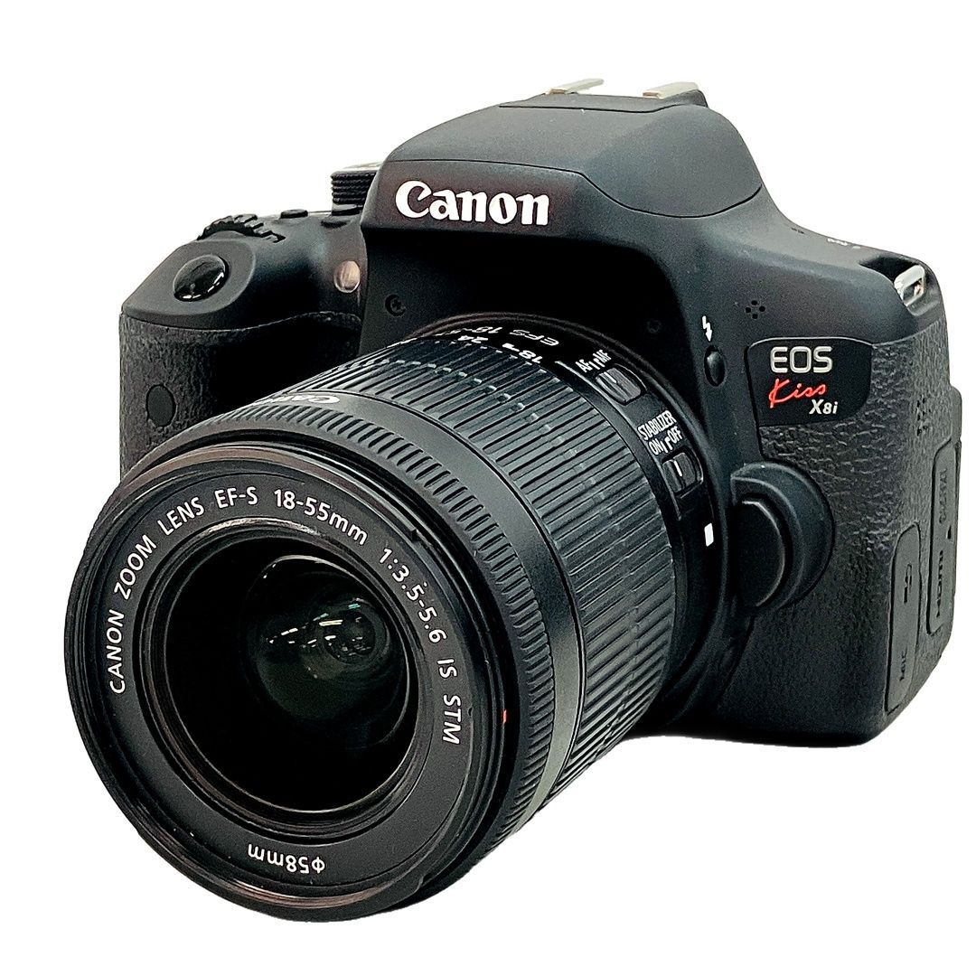 Canon EOS Kiss X8i EF-S 18-55mm F3.5-5.6 デジタル一眼レフカメラ レンズキット キヤノン C10392679