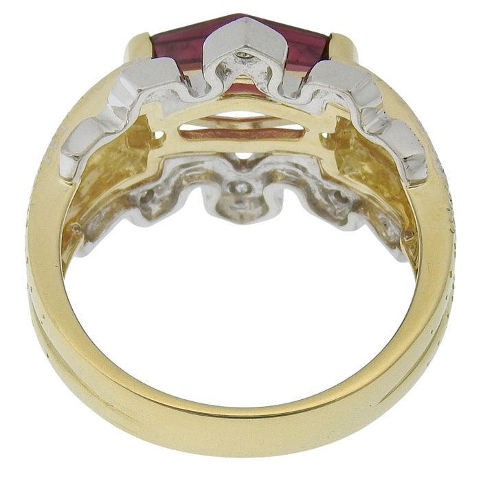 ガーネット | アンティークジュエリー デイジーリング ☆DaisyRing