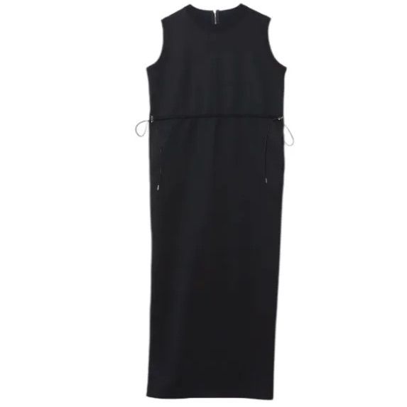 ADAM ET ROPÉ ダンボールドロストワンピース ブラック