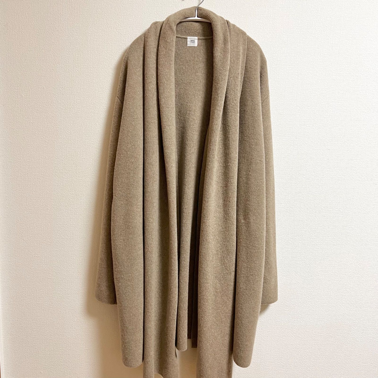 IENA LA BOUCLE Caスーパーファインメリノハーフミラノコート☆美品 