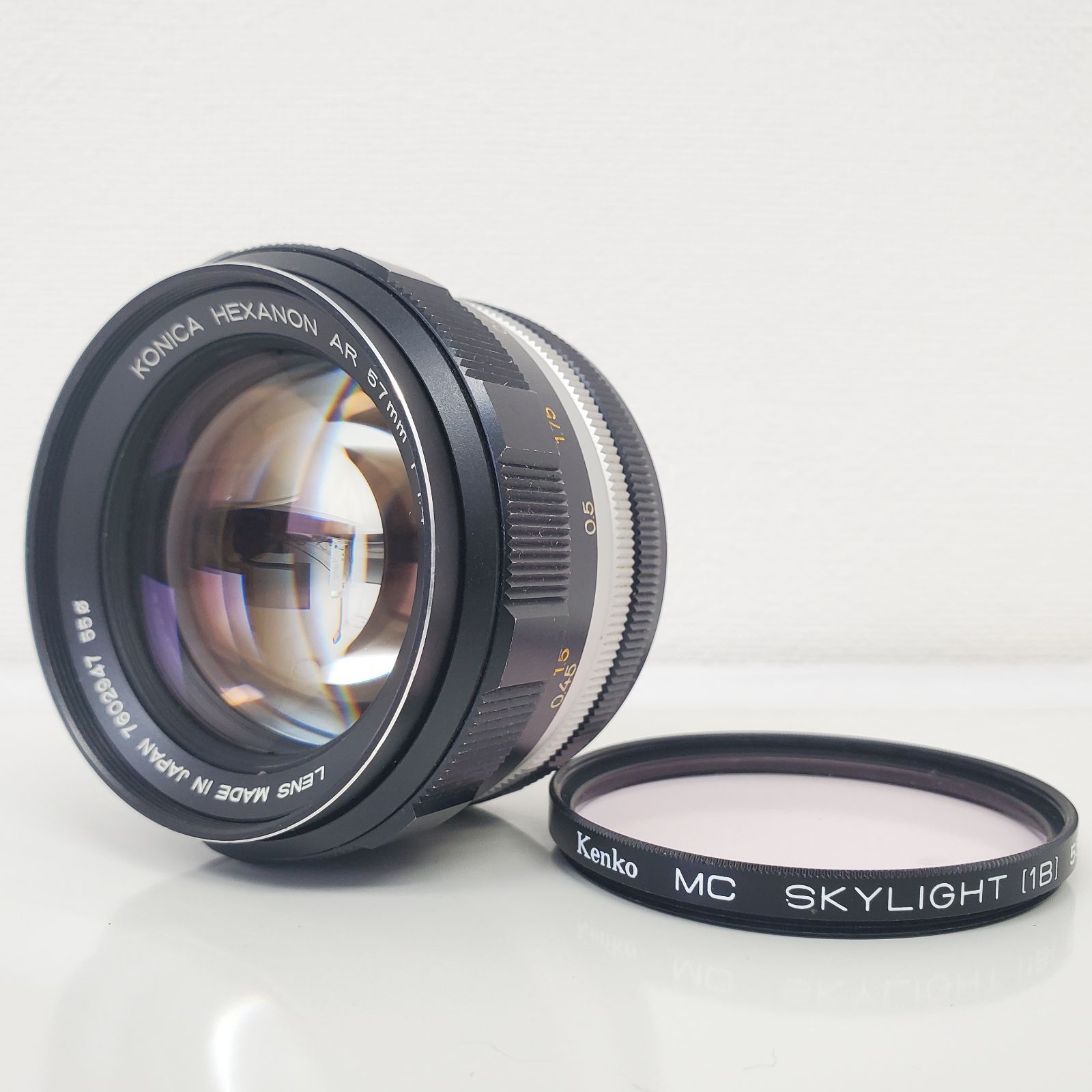 【中古】KONICA コニカ HEXANON 57mm f/1.4 2026年最新】Yahoo!オークション -konica hexanon 57mm f1.4の中古品