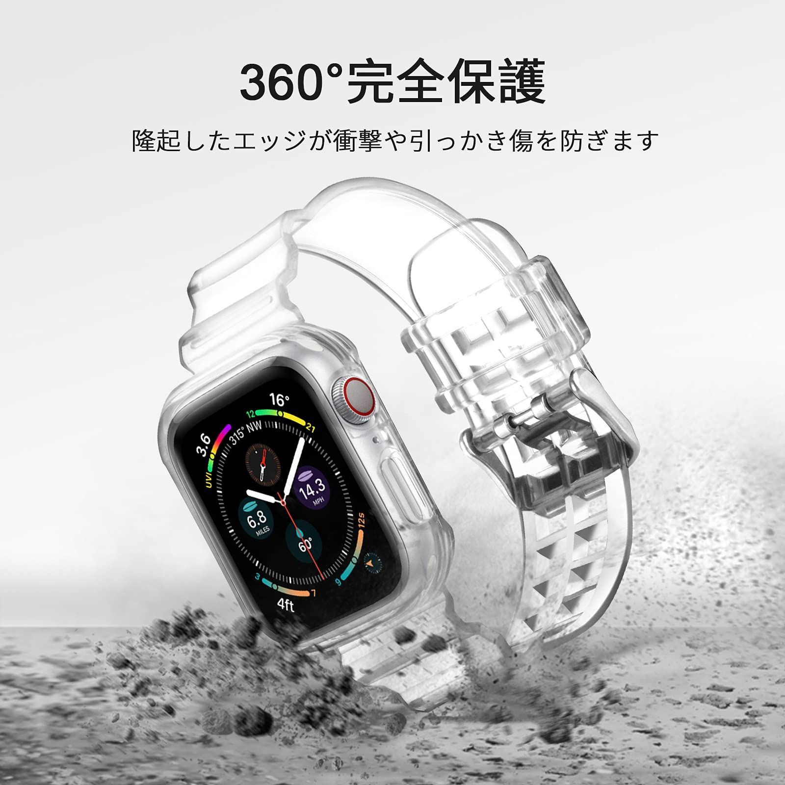 Apple Watch バンド41mm 40mm 38mm シリカゲル 交換ベルト Apple Watchシリーズ 8 7 6 5 4 3 2 1 SE,Ultra 対応 (38mm40mm41mm, アーミーグリーン シルバーバックル)