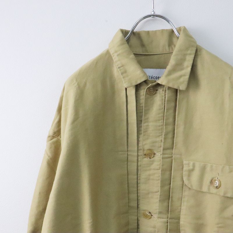 “ヴェリテクール”モールスキンＧジャン・ベージュ ヴェリテクール”モールスキンGジャン・ベージュ