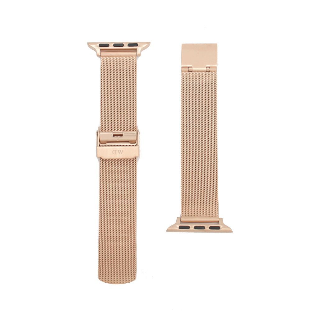 ダニエルウェリントン DANIEL WELLINGTON 替えベルト Smartwatch Mesh Strap Rose G メッシュ ステンレススティール アップルウォッチ用 ローズゴールド おしゃれ 人気 ブランド プレゼント ギフト 送料無料