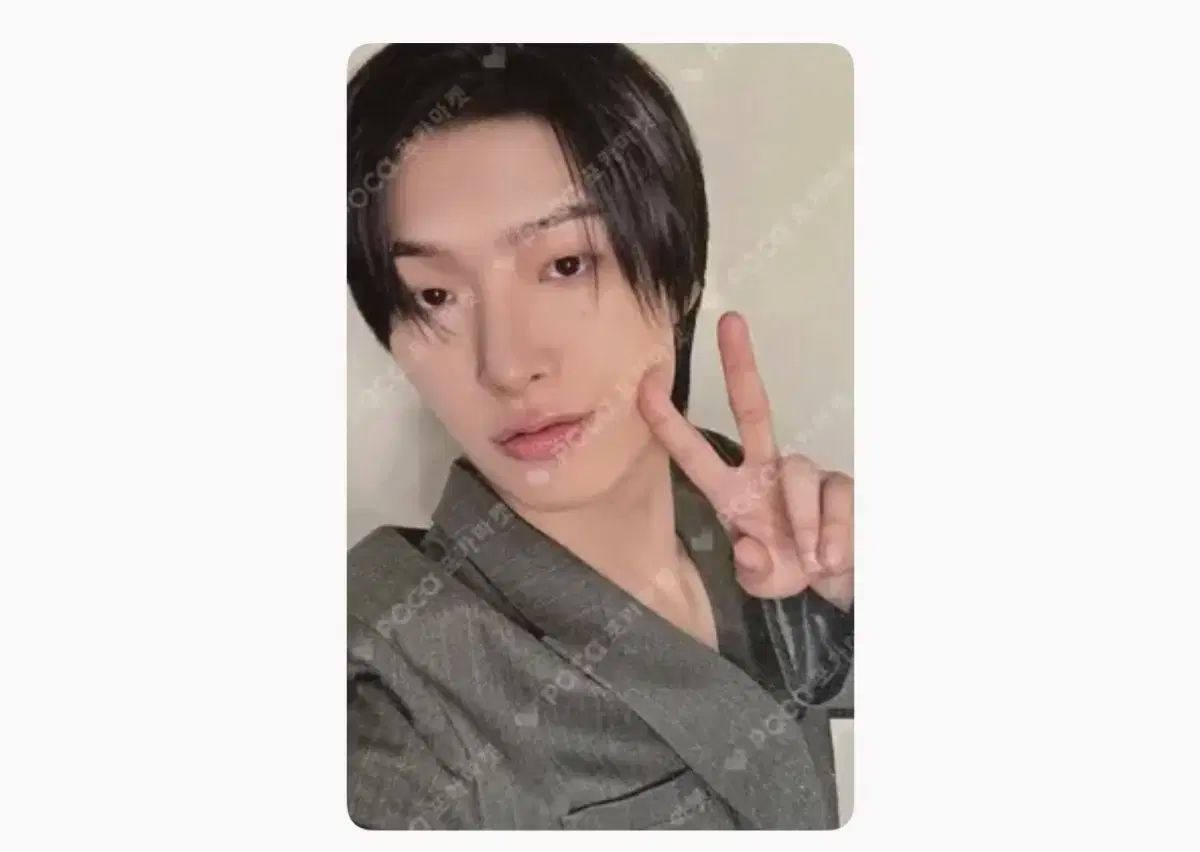 ATEEZ ミンギ 直筆サイン入り ポラロイド ATEEZ ミンギ サイン入り