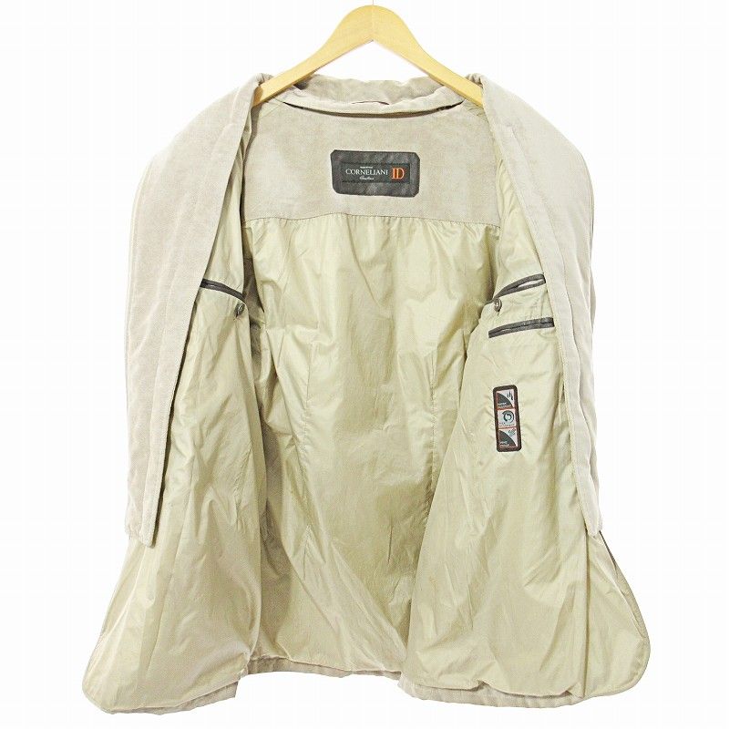 コルネリアーニID ジャケット 52 美品 コルネリアーニID ジャケット 52 コルネリアーニID グレーコート 50 美品