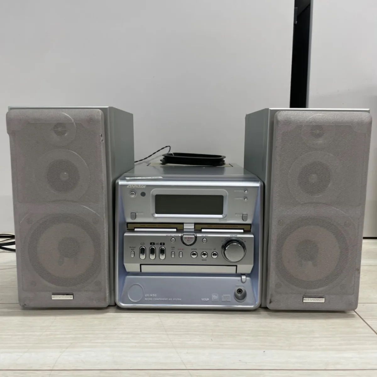 日本ビクター、ダブルMDデッキ搭載のCD/MD/カセットコンポ