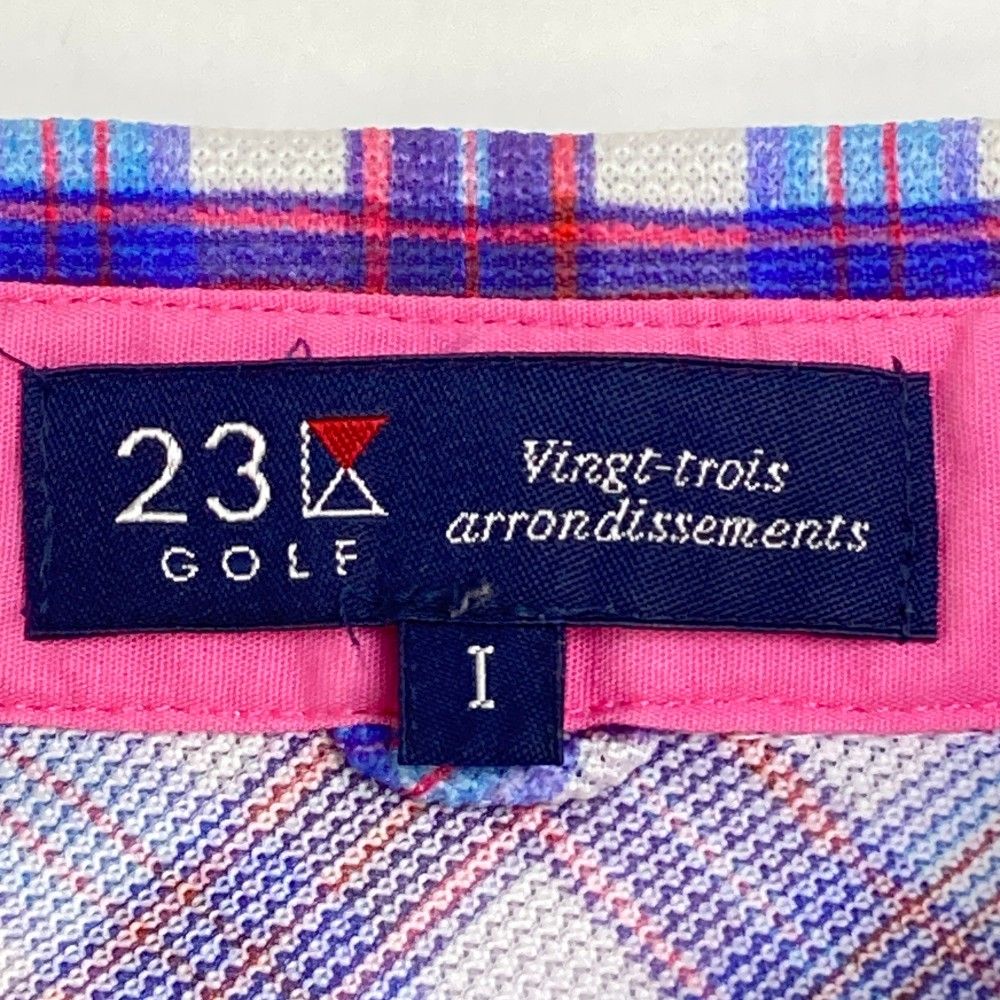 サイズ：1 23区GOLF ニジュウサンクゴルフ 半袖ポロシャツ