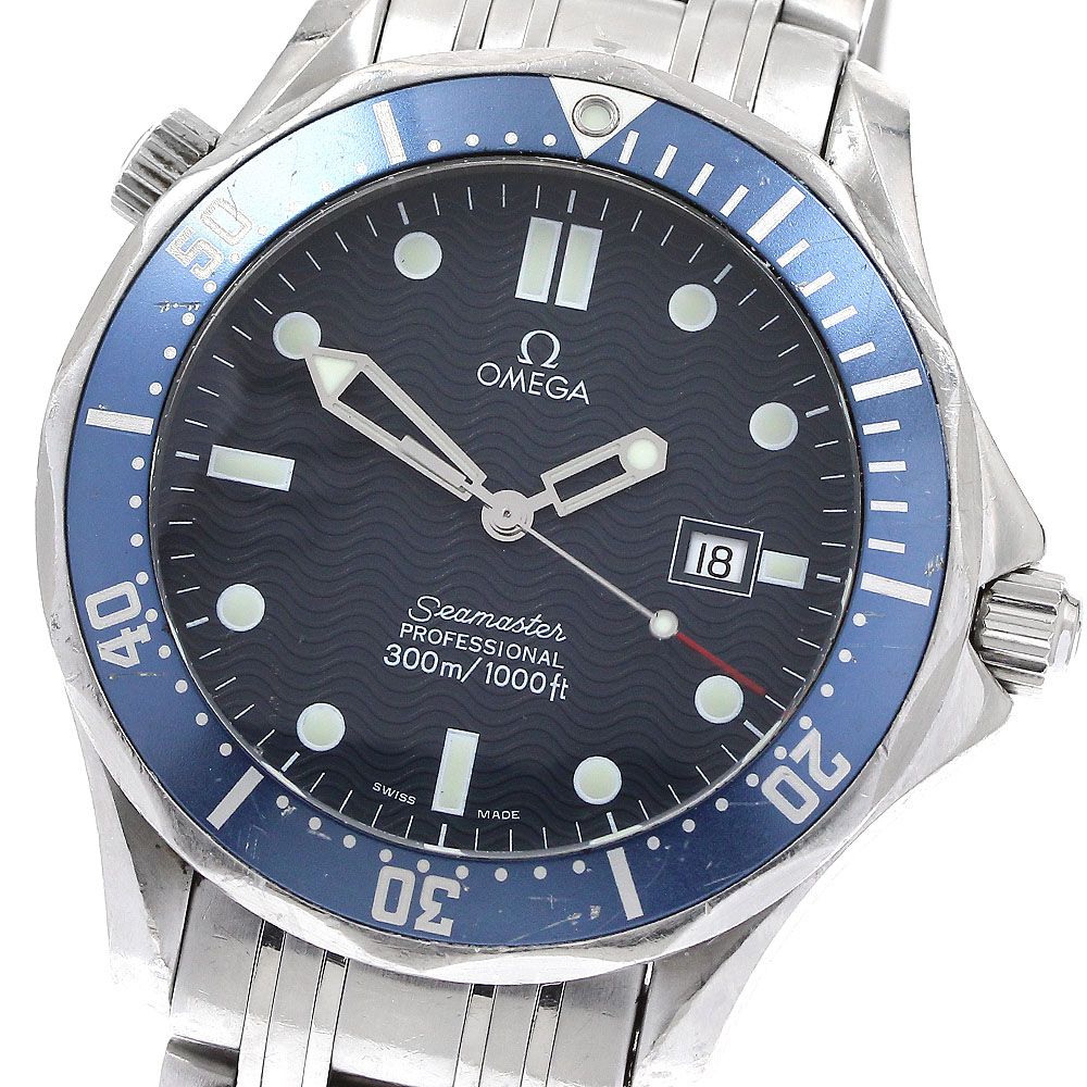 オメガ OMEGA 2541.80 シーマスター300 デイト クォーツ メンズ_906226