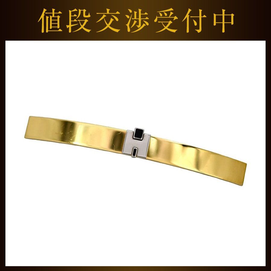 HERMES エルメス バレッタ　アイリーン　シルバー／ゴールド　箱付き 楽天市場】【送料無料】 エルメス バレッタ アイリーン GM ゴールド