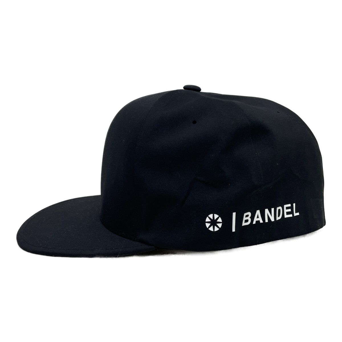 BANDEL - coco 中古 バンデル BANDEL フラットキャップ  L/XL 黒 ブラック サイドロゴ 中古 バンデル BANDEL フラットキャップ L/XL 黒 ブラック