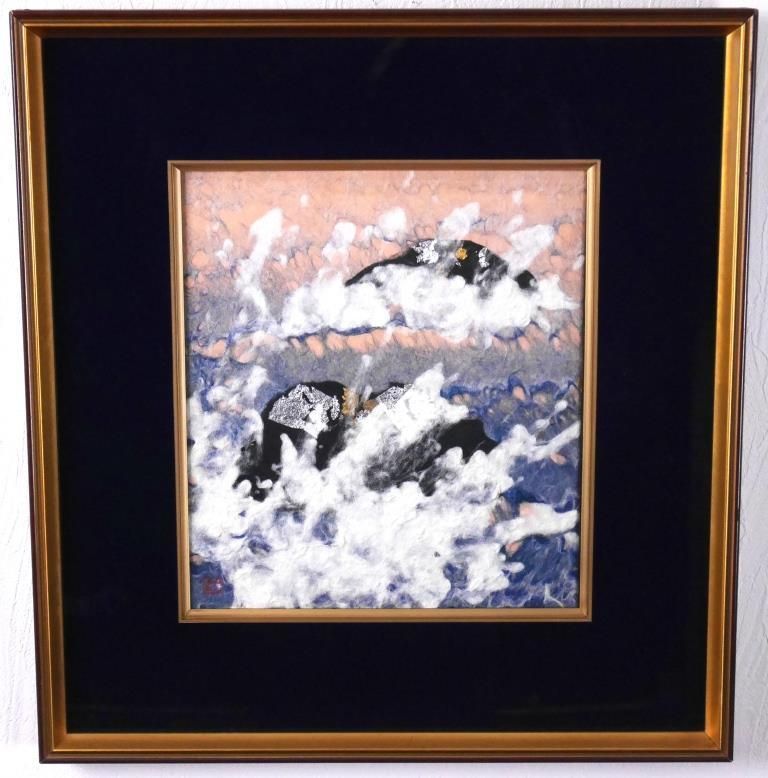 山内一生 和紙工芸色紙