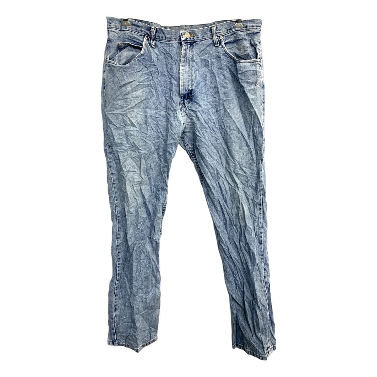Wrangler デニムパンツ W36 ラングラー リラックスフィット ビッグサイズ ブルー コットン メキシコ製 古着卸 アメリカ仕入 2501-1135