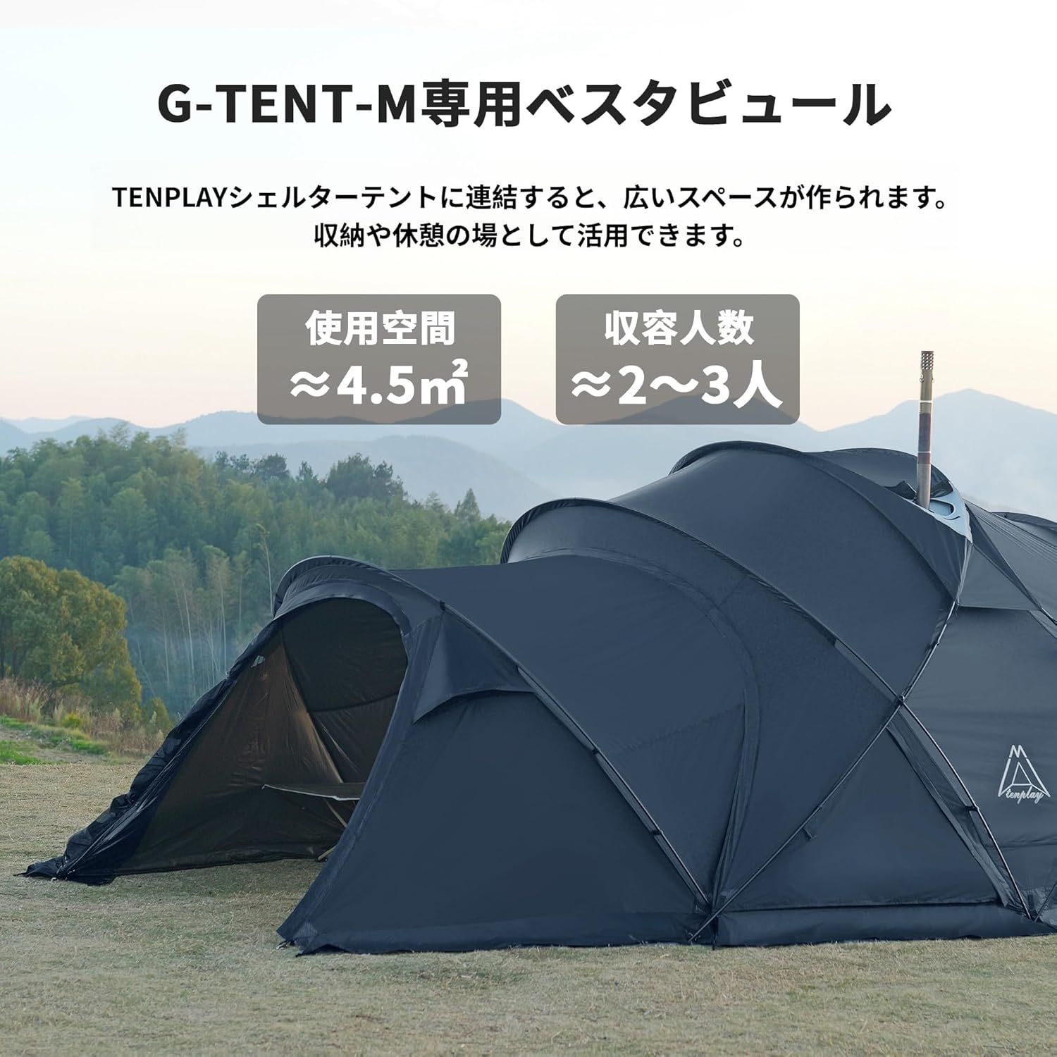 テンプレイTenplay G-TENT L専用ベスタビュール「グリーン」 楽天市場