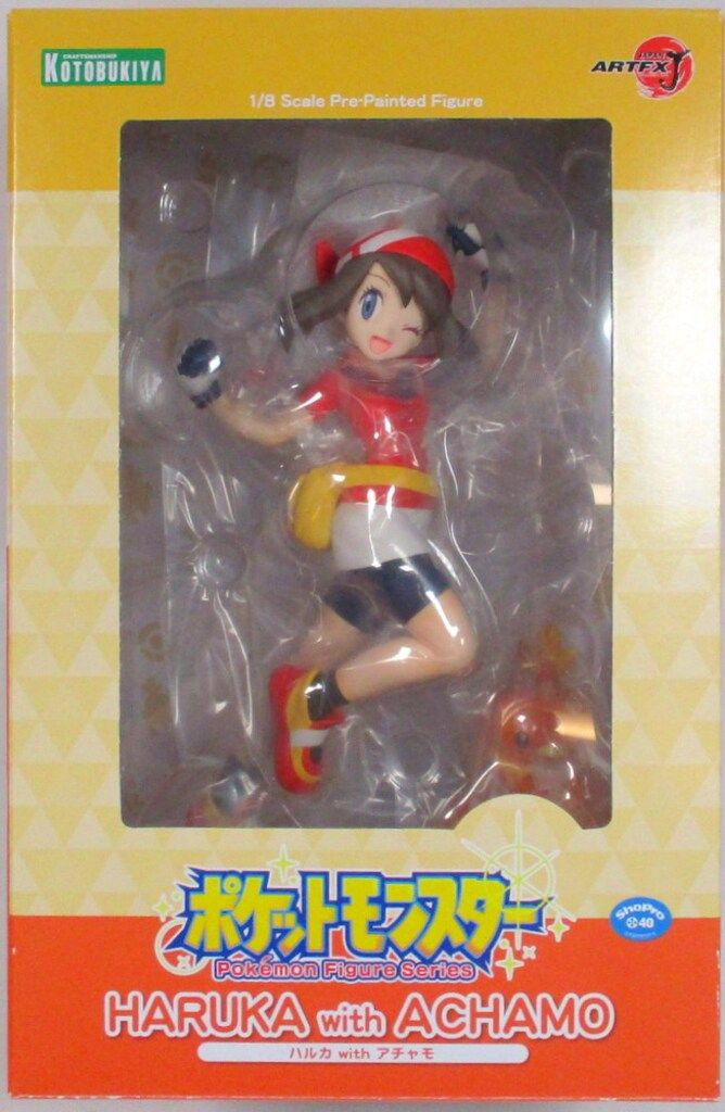 コトブキヤ ポケットモンスター ARTFX J ハルカ with アチャモ 特典イラスト色紙付き