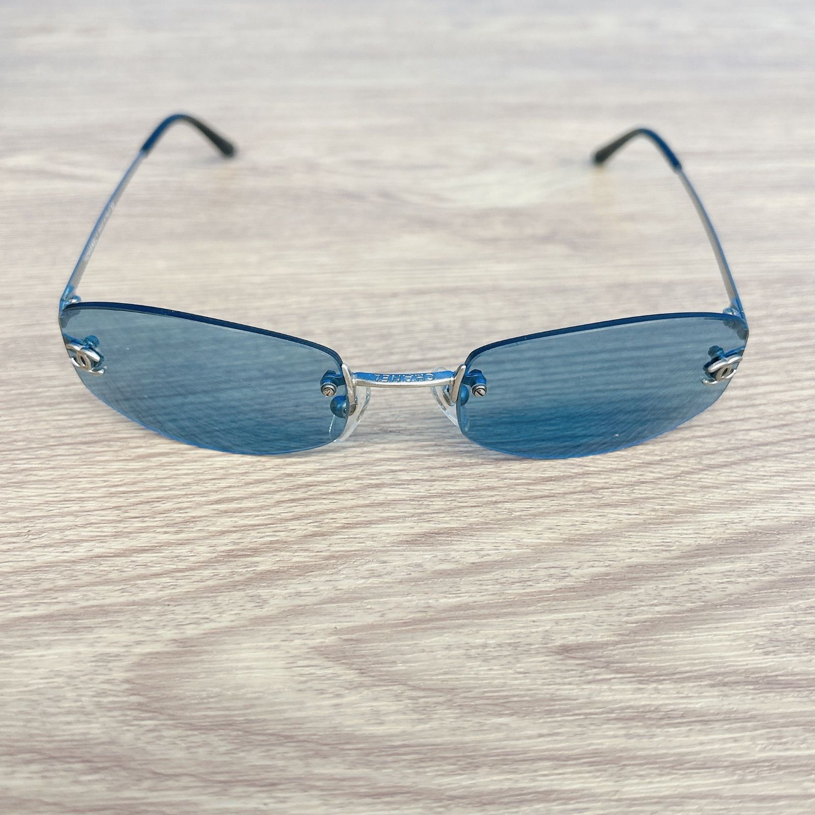 ヒンジ難有 CHANEL ココマーク サングラス 4002 ファッション 1