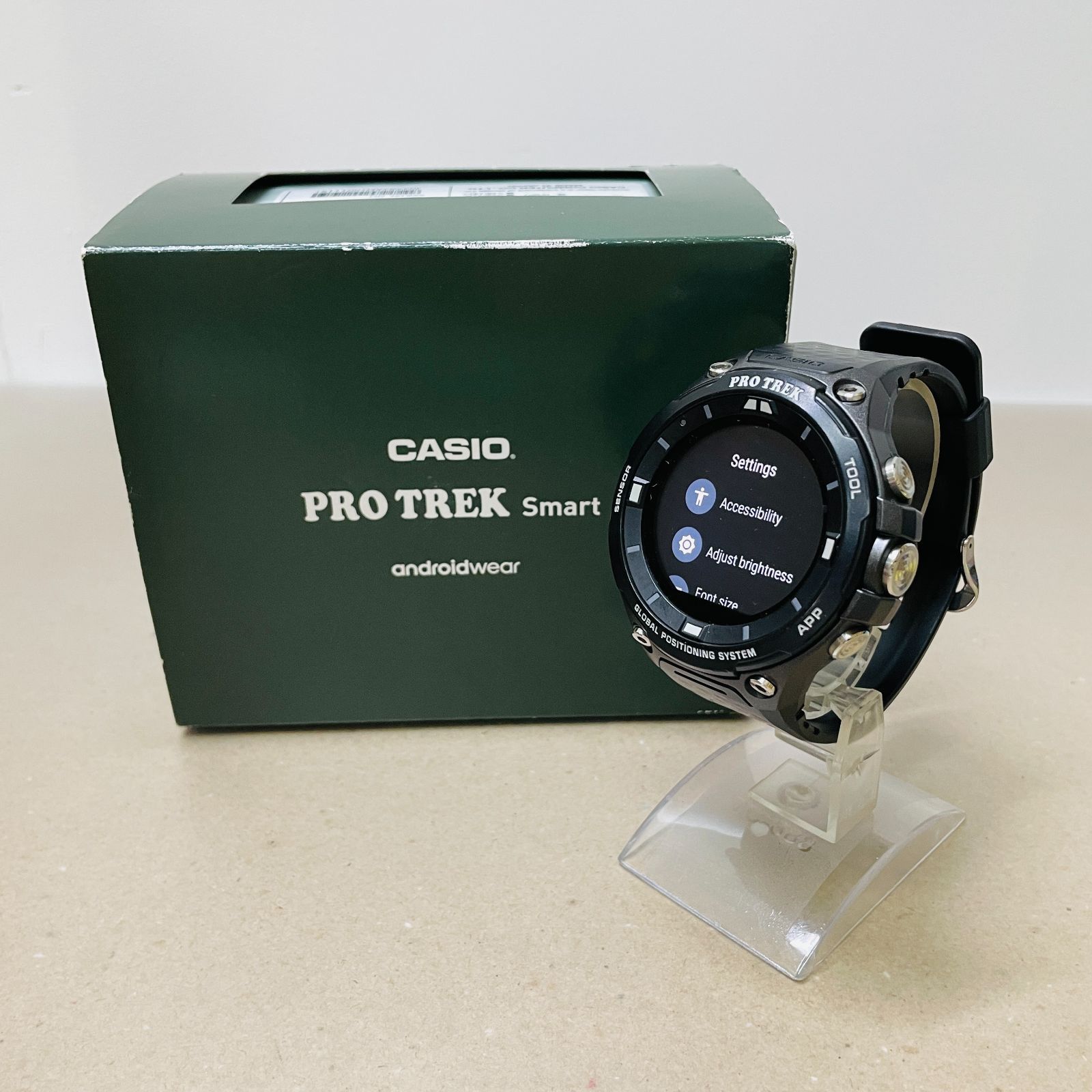 CASIO PRO TREK Smart WSD-F20-BK ブラック C3203 60サイズ発送 - メルカリ