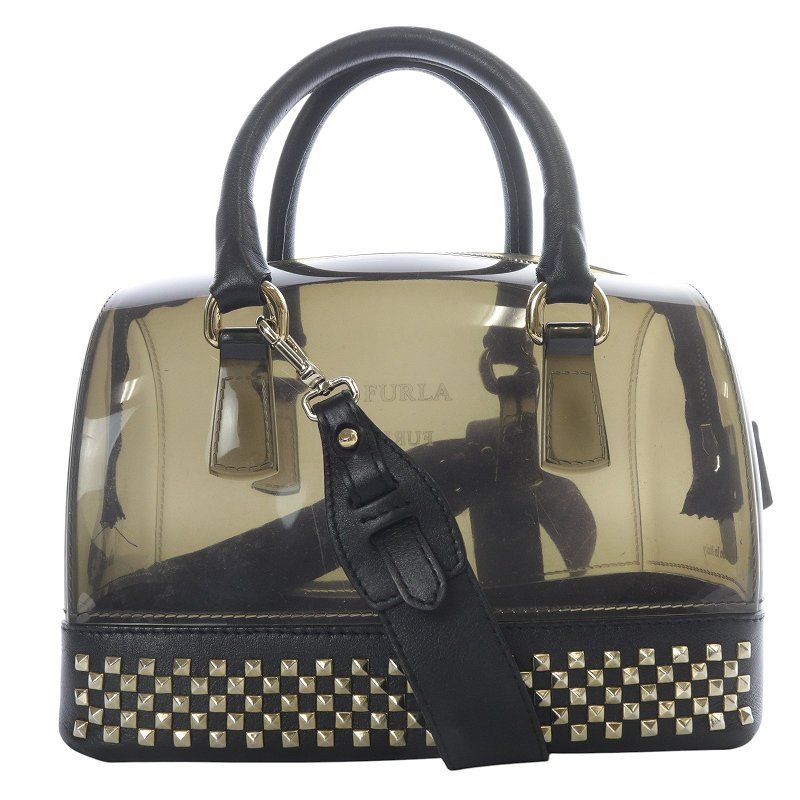 【即発】FURLA フルラ ショルダーバッグ CANDY フルラ FURLA スタッズキャンディバッグ ハンドバッグ